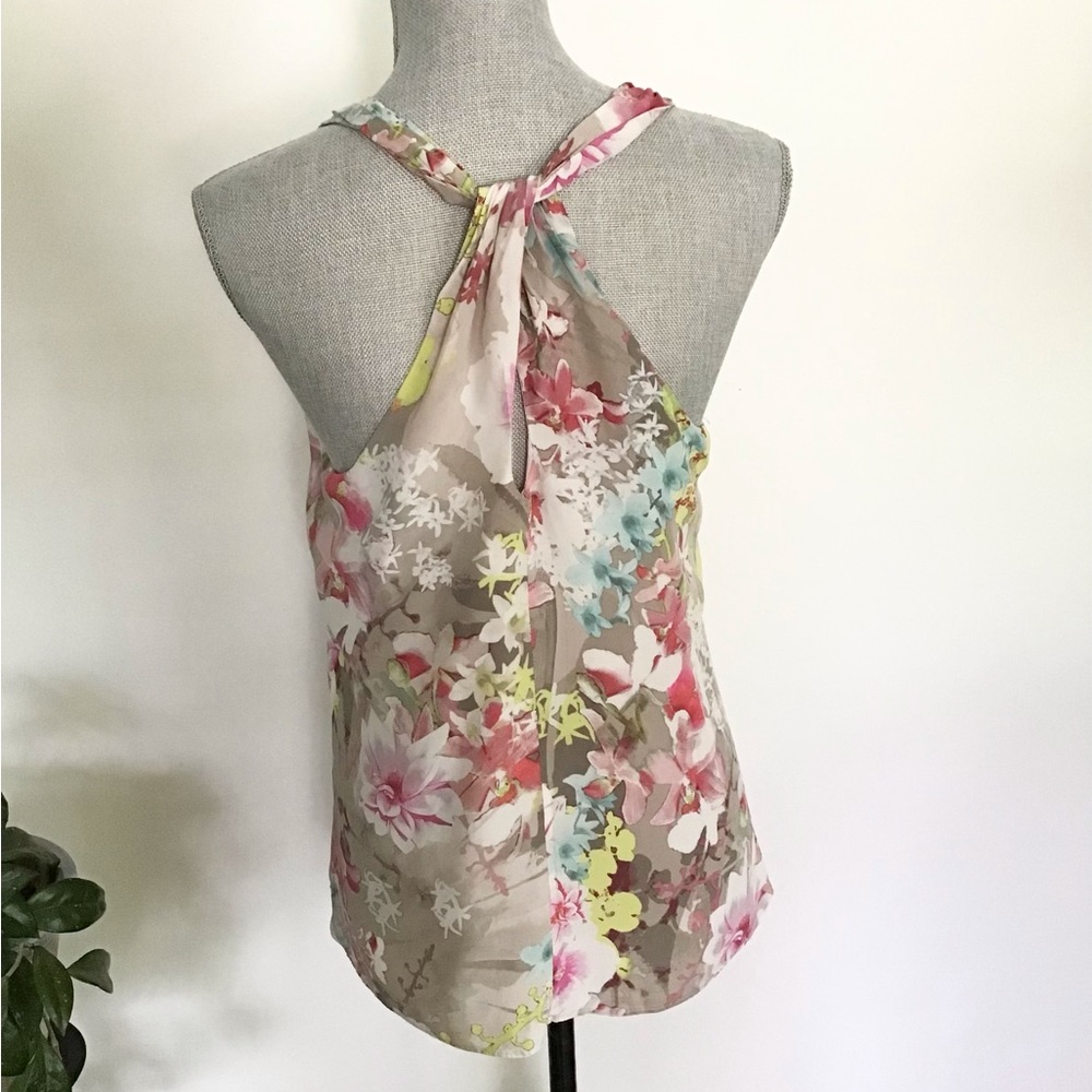 CYNTHIA ROWLEY 100% SILK TOP - Picture 2 of 8